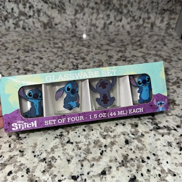 Stitch Disney Shots Set of 4 - Picture 1 of 5